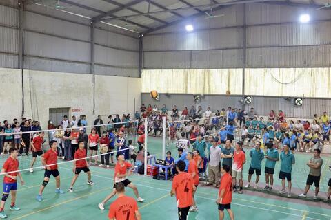 Giải bóng chuyền hơi trong khuôn khổ Lễ hội Nàng Han năm 2026