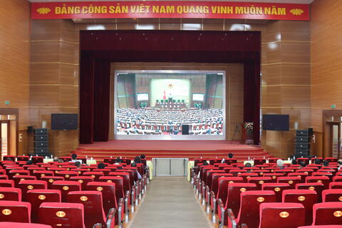 Hội nghị toàn quốc tổng kết công tác bầu cử đại biểu Quốc hội khóa XVI và đại biểu Hội đồng nhân dân các cấp nhiệm kỳ 2026 – 2031