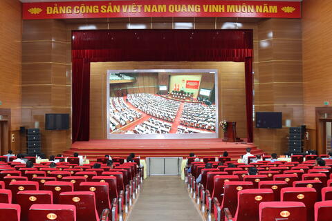 Trực tuyến Hội nghị toàn quốc nghiên cứu, học tập, quán triệt và triển khai thực hiện Nghị quyết số 10-NQ/TW của Bộ Chính trị